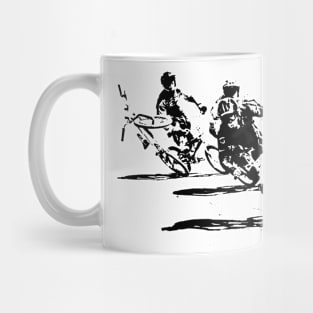 bmx racing Mug